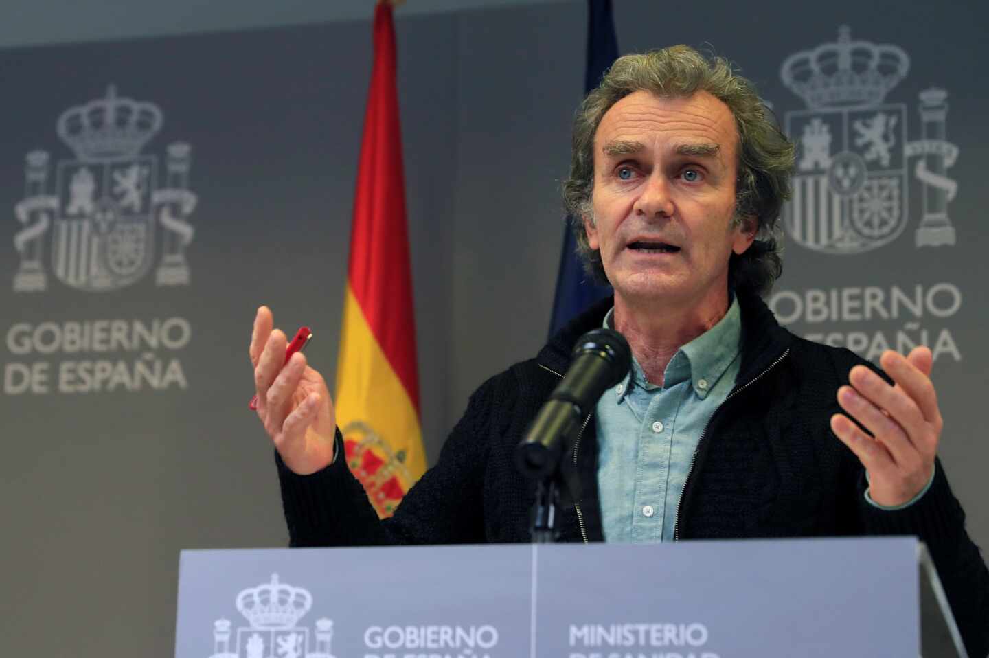 El director del Centro de Coordinación de Alertas y Emergencias Sanitarias, Fernando Simón.