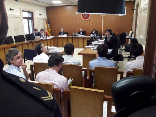 Juicio a los hermanos Ruiz-Mateos en Palma.