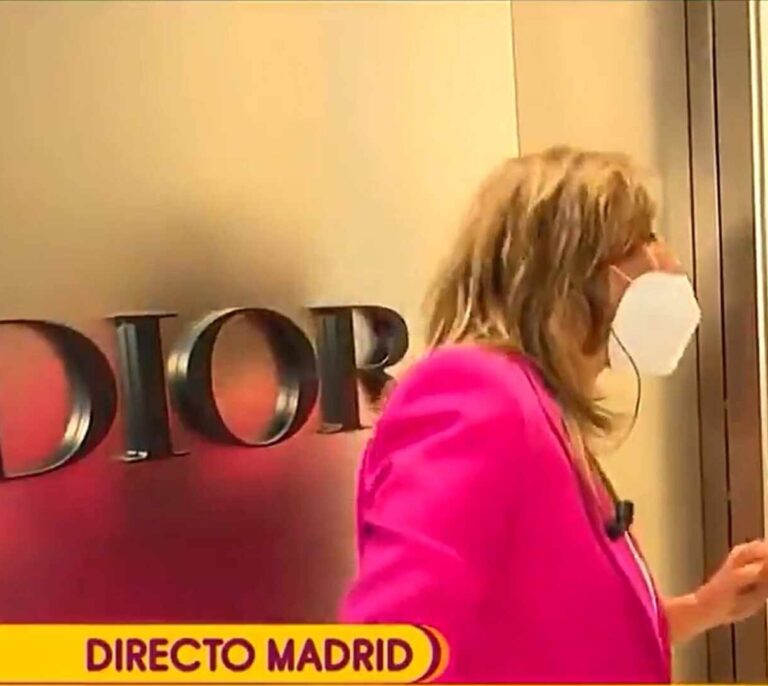 Paz Padilla la lía en la tienda de Dior