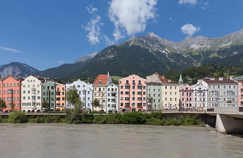 Innsbruck, capital del Tirol austriaco.