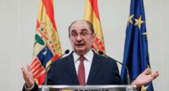 El socialista Lambán anuncia una rebaja del IRPF en Aragón