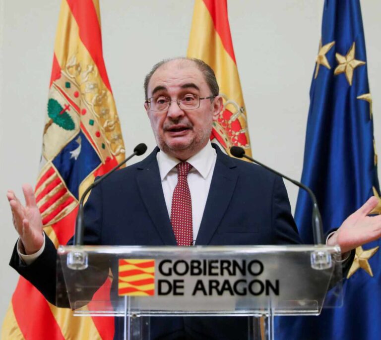 Javier Lambán da positivo en Covid-19 durante el congreso federal del PSOE