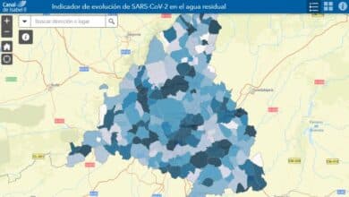 Consulta el mapa sobre la presencia de coronavirus en las aguas residuales de Madrid