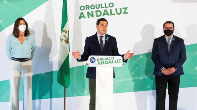 El presidente de la Junta de Andalucía, Juanma Moreno.