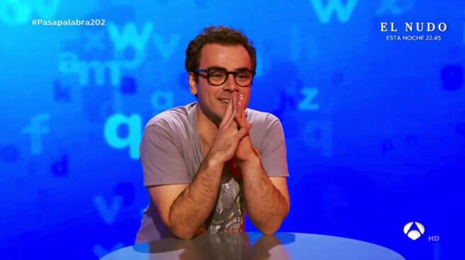 Pablo Díaz, concursante de 'Pasapalabra'.