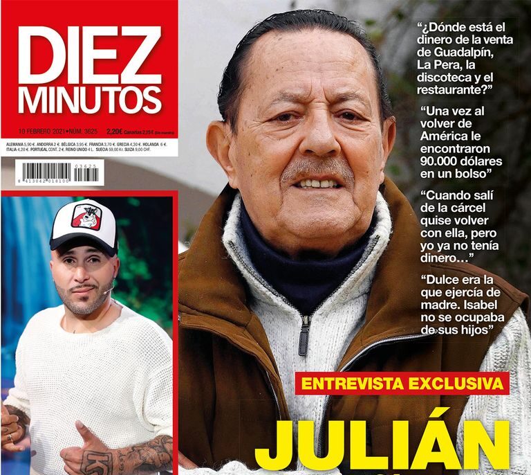 Julián Muñoz, sobre Isabel Pantoja: "Cuando salí de la cárcel quise volver con ella pero no tenía dinero"