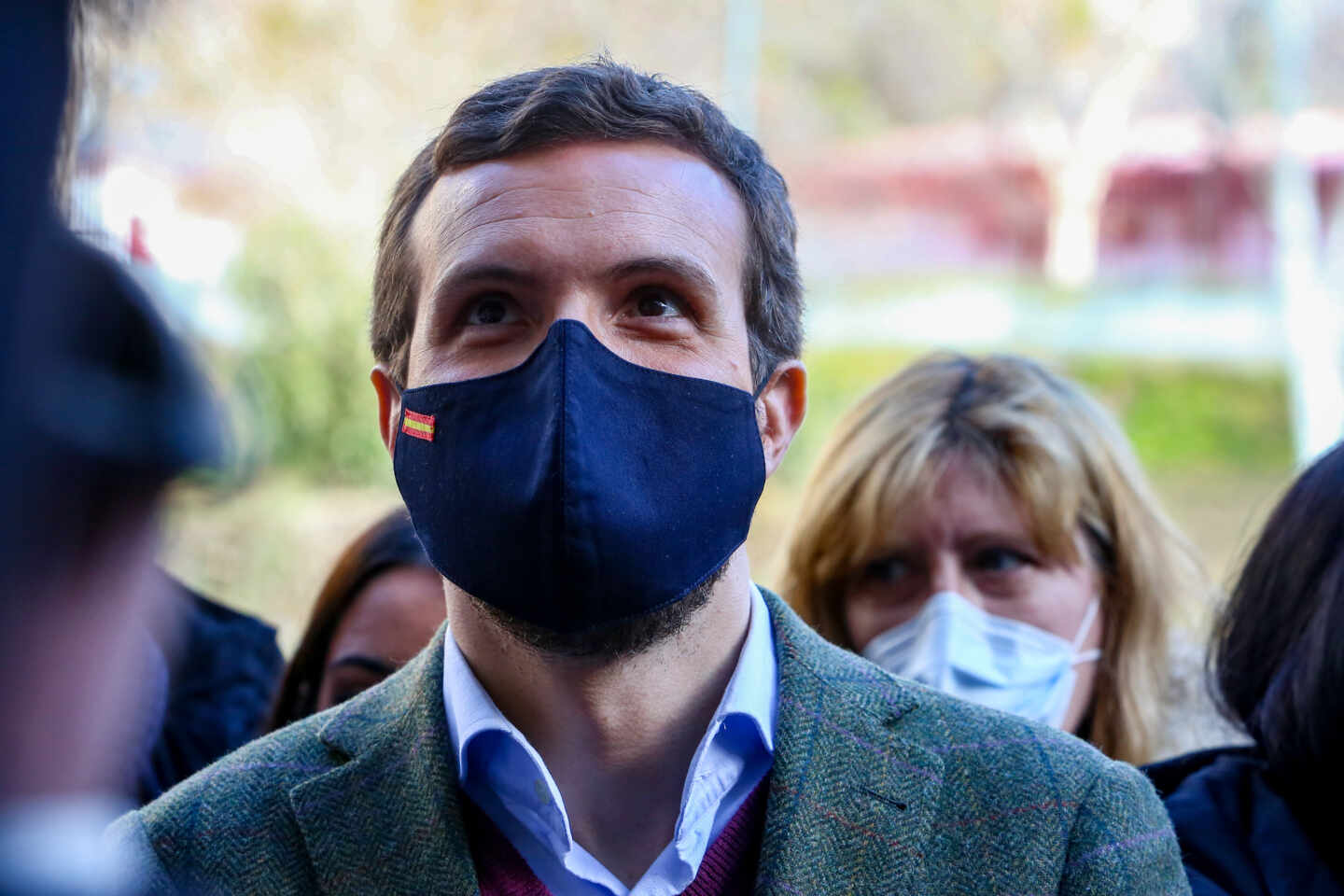 El presidente del Partido Popular, Pablo Casado.