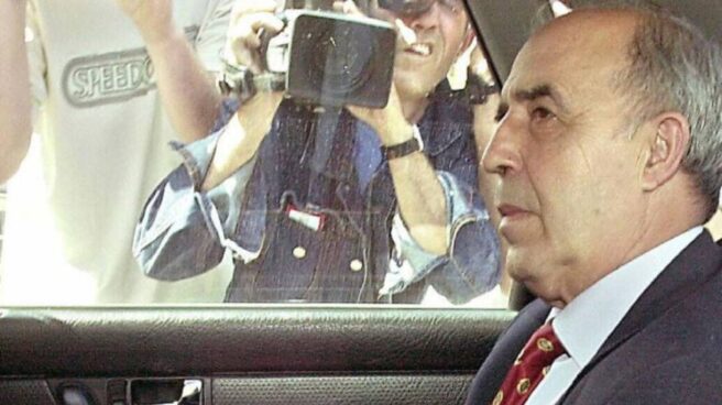 Enrique Rodríguez Galindo, en una imagen de archivo tras una declaración judicial. Enrique Rodríguez Galindo, en una imagen de archivo tras una declaración judicial.
