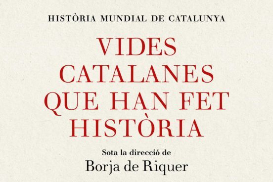 Portada del libro Vides catalanes que han fet història