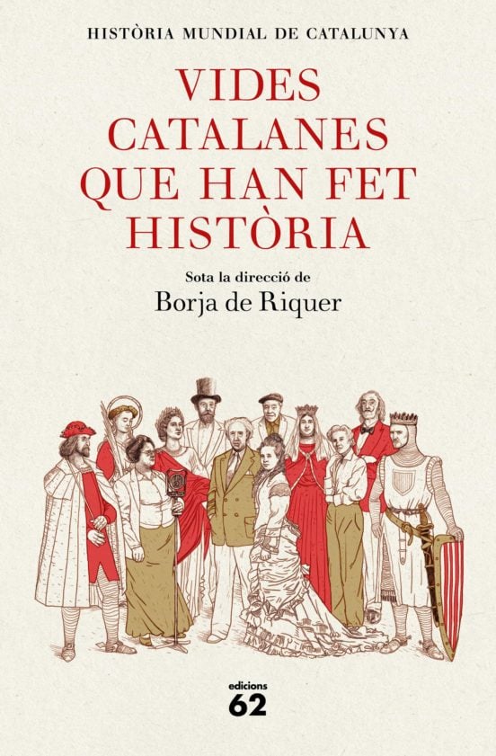 Portada del libro Vides catalanes que han fet història