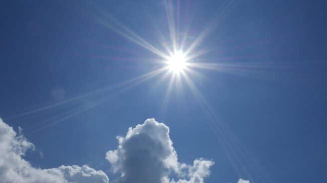 Imagen del sol, fuente de vitamina D