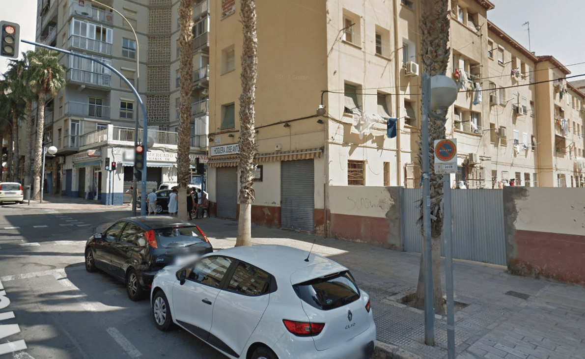 Viviendas del barrio Miguel Hernández, en Alicante.