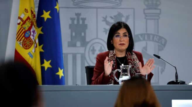 La ministra de Sanidad, Carolina Darías