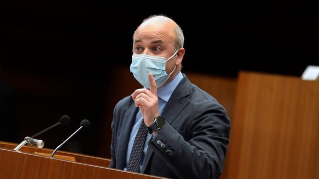 El portavoz del Grupo Parlamentario de Ciudadanos, David Castaño El portavoz del Grupo Parlamentario de Ciudadanos, David Castaño