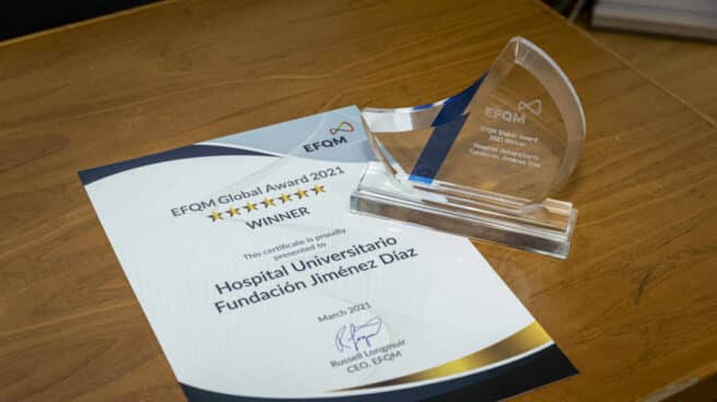 La Fundación Jiménez Díaz, primer hospital del mundo en recibir el EFQM Global Award.