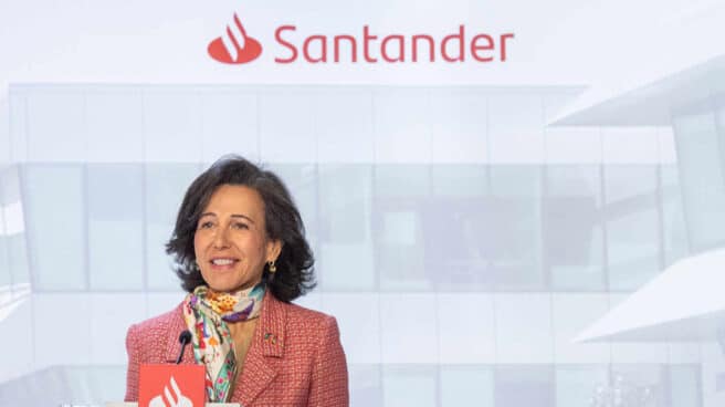 La presidenta del Banco Santander, Ana Botín.