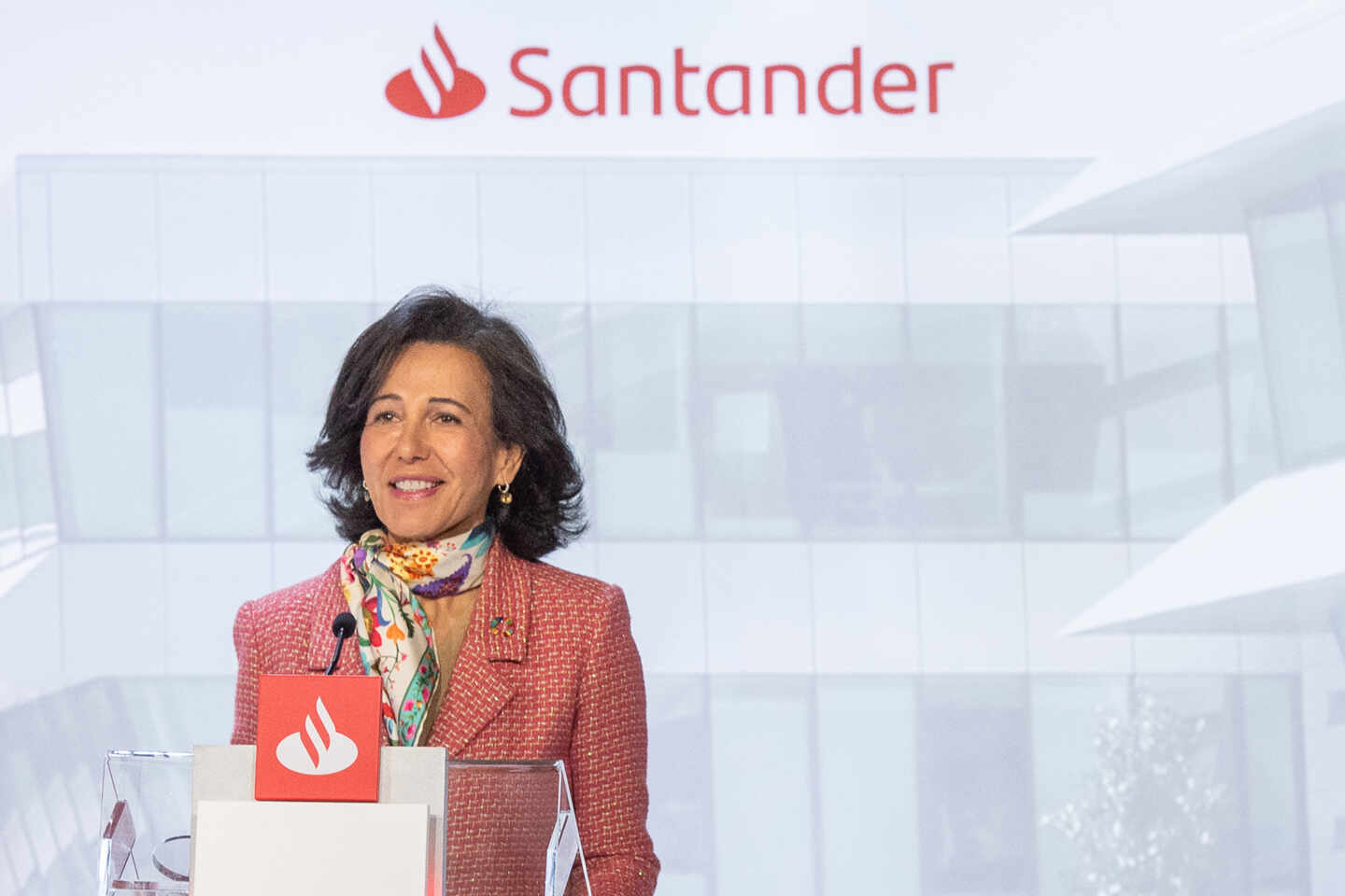 La presidenta del Banco Santander, Ana Botín.