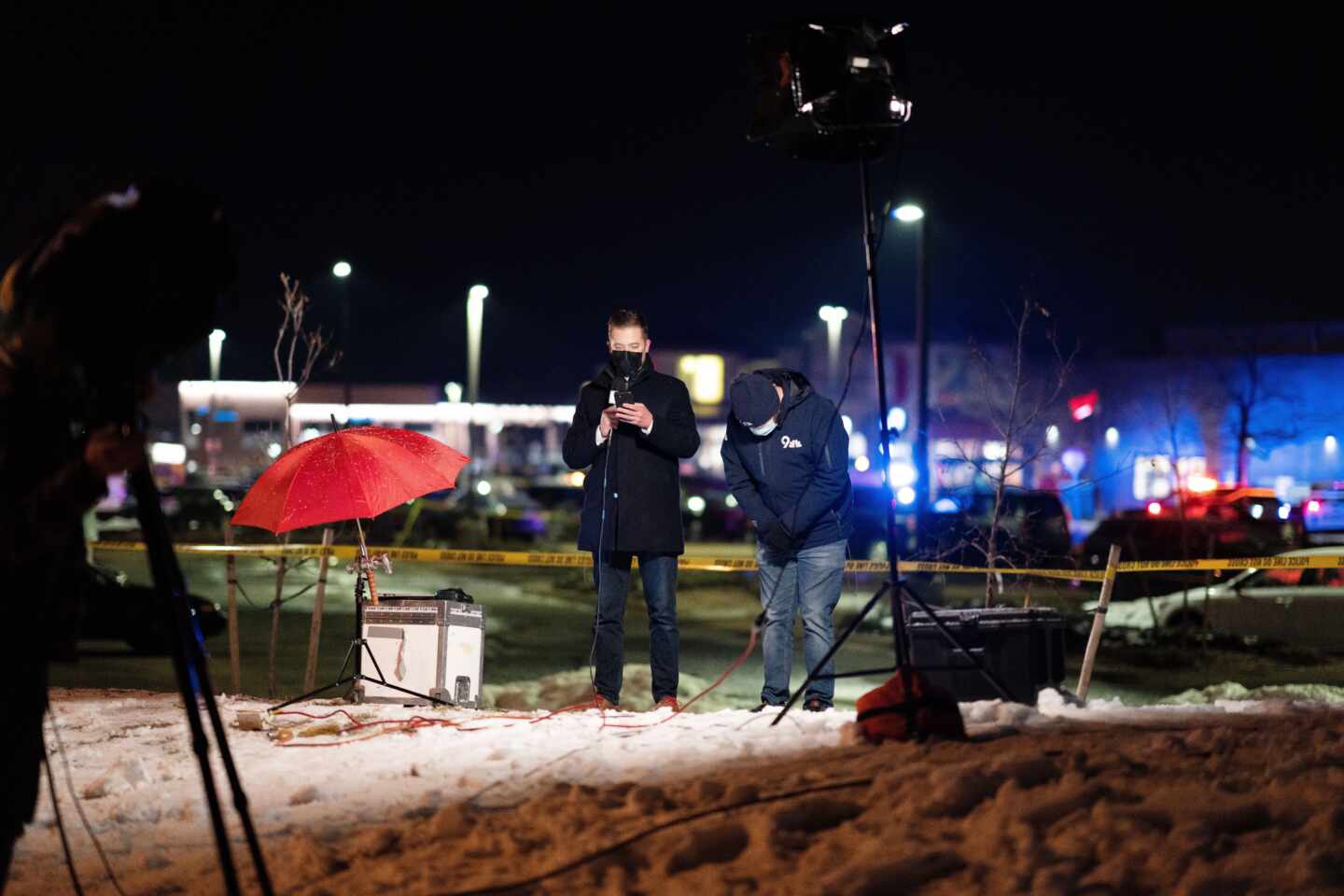 Escena después de tiroteo en Colorado