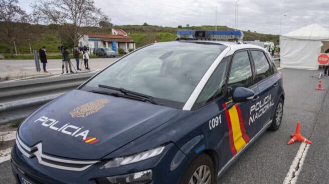 Un coche de la Policía Nacional