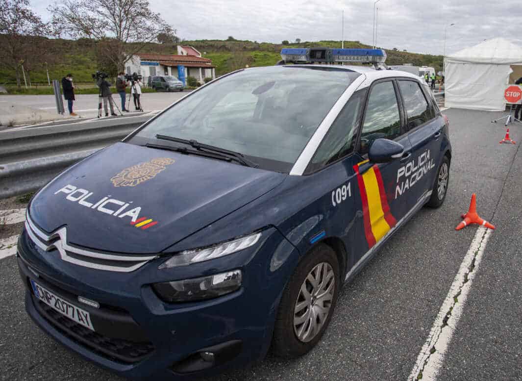 Un coche de la Policía Nacional