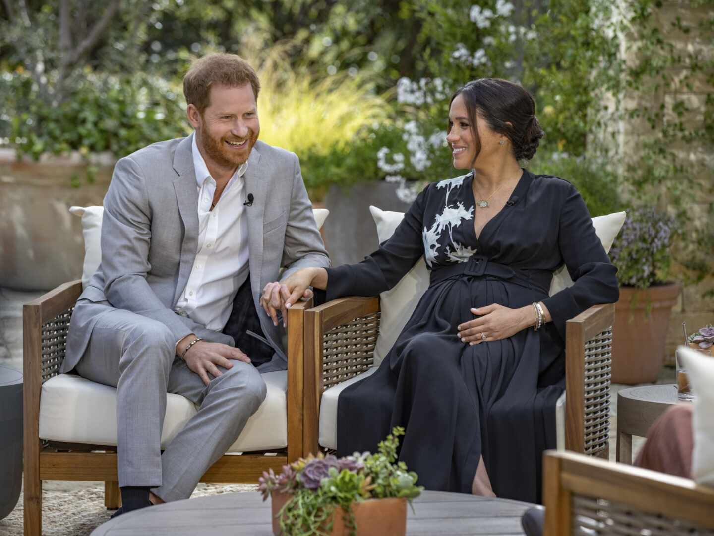 El príncipe Harry y Meghan Markle.