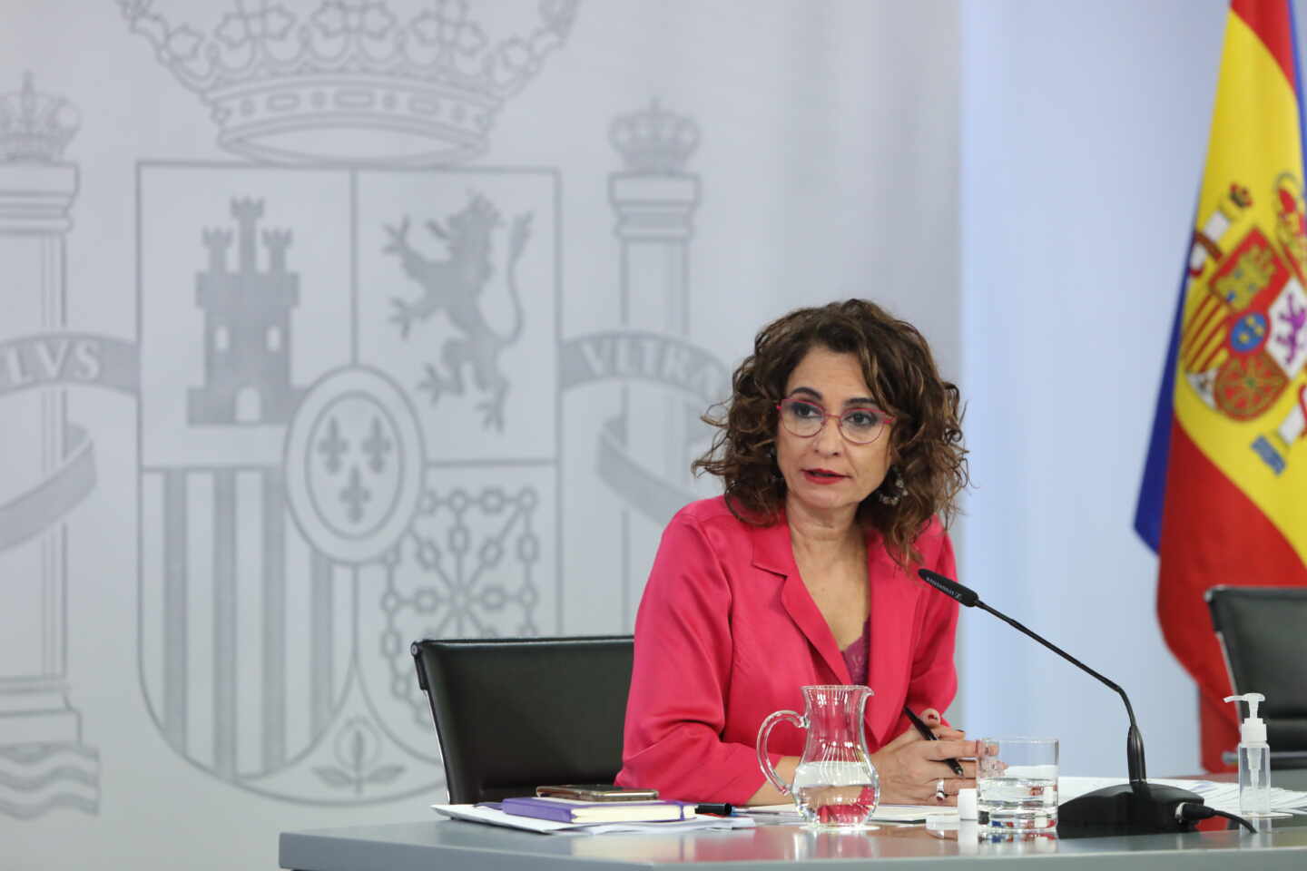 La ministra portavoz y ministra de Hacienda, María Jesús Montero