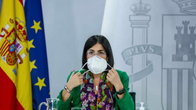 La ministra de Sanidad, Carolina Darias