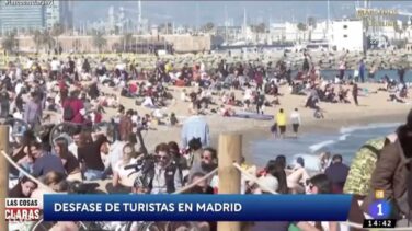 Ayuso critica a Cintora por las imágenes de la playa que emplea TVE para hablar de Madrid