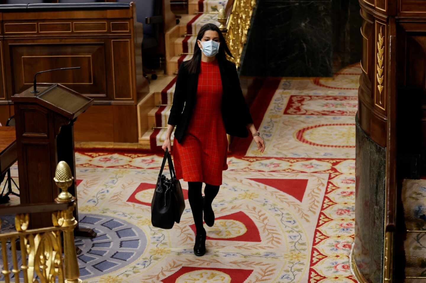 Inés Arrimadas, en el Congreso.