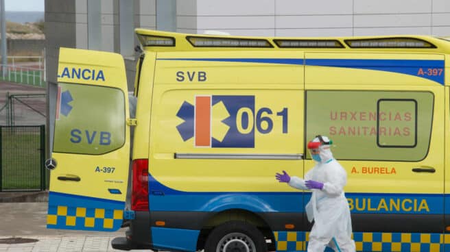Una ambulancia del SERGAS