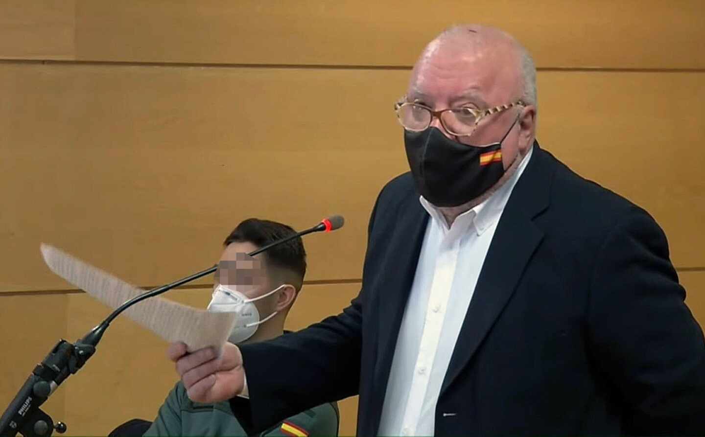 Villarejo, declarando en el juicio por la querella que le interpuso Sanz Roldán.