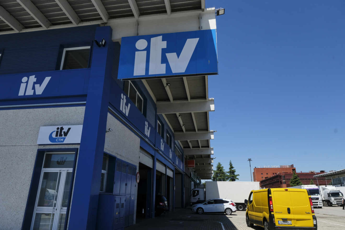 Un taller de la ITV