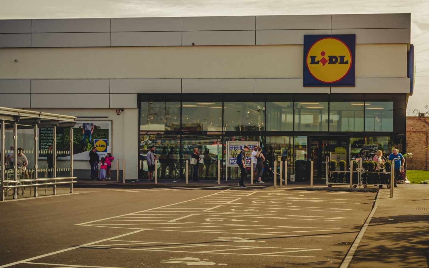 Un supermercado de la cadena Lidl