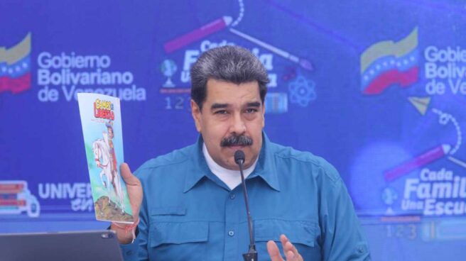 Nicolás Maduro en una comparecencia pública