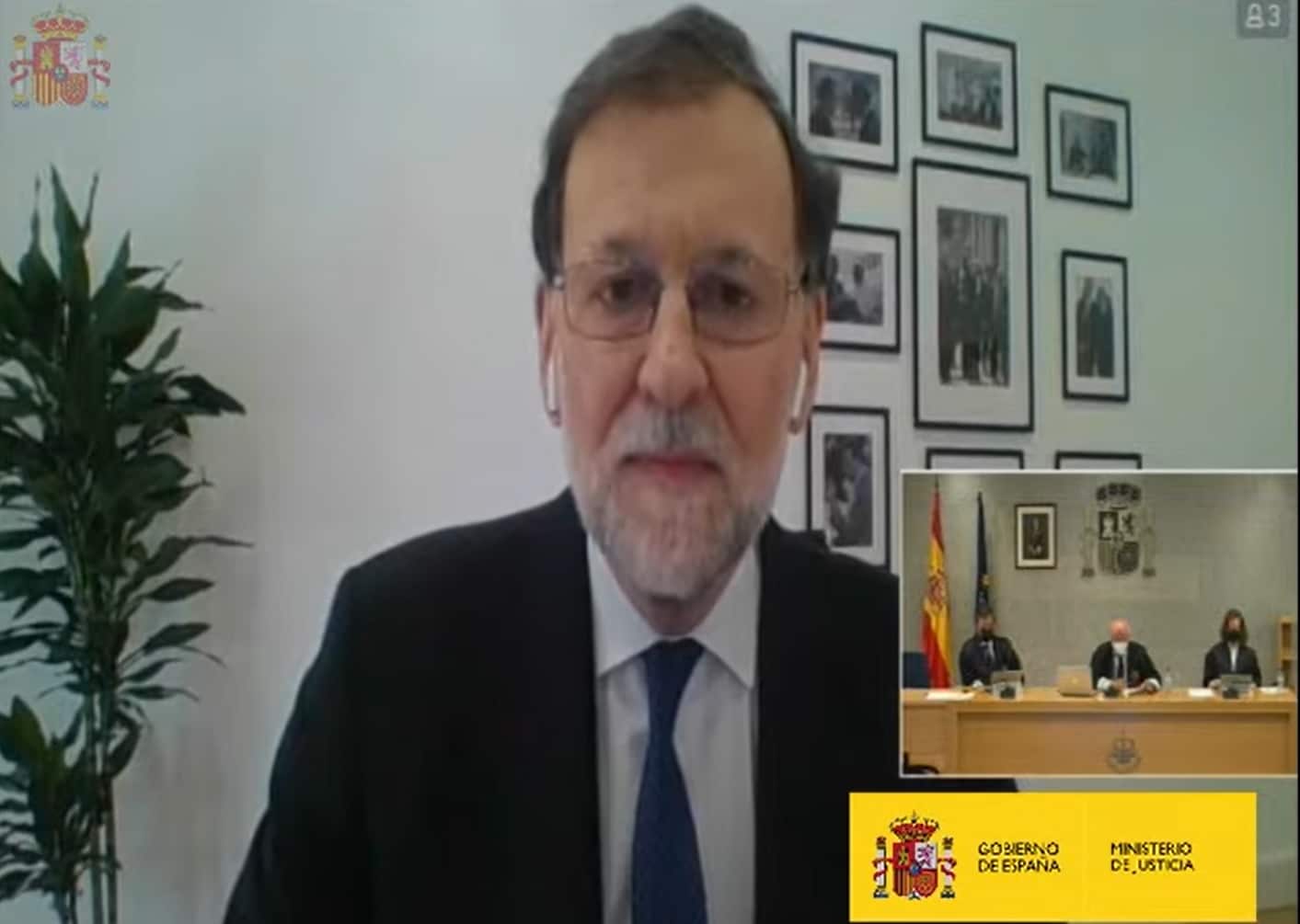Rajoy, en la Audiencia Nacional: "Es metafísicamente imposible que haya destruido los papeles de Bárcenas"