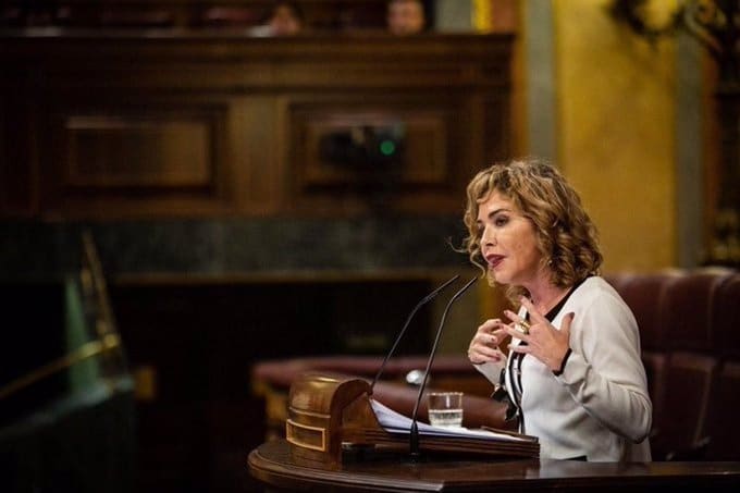 Marta Martín, en el Congreso.