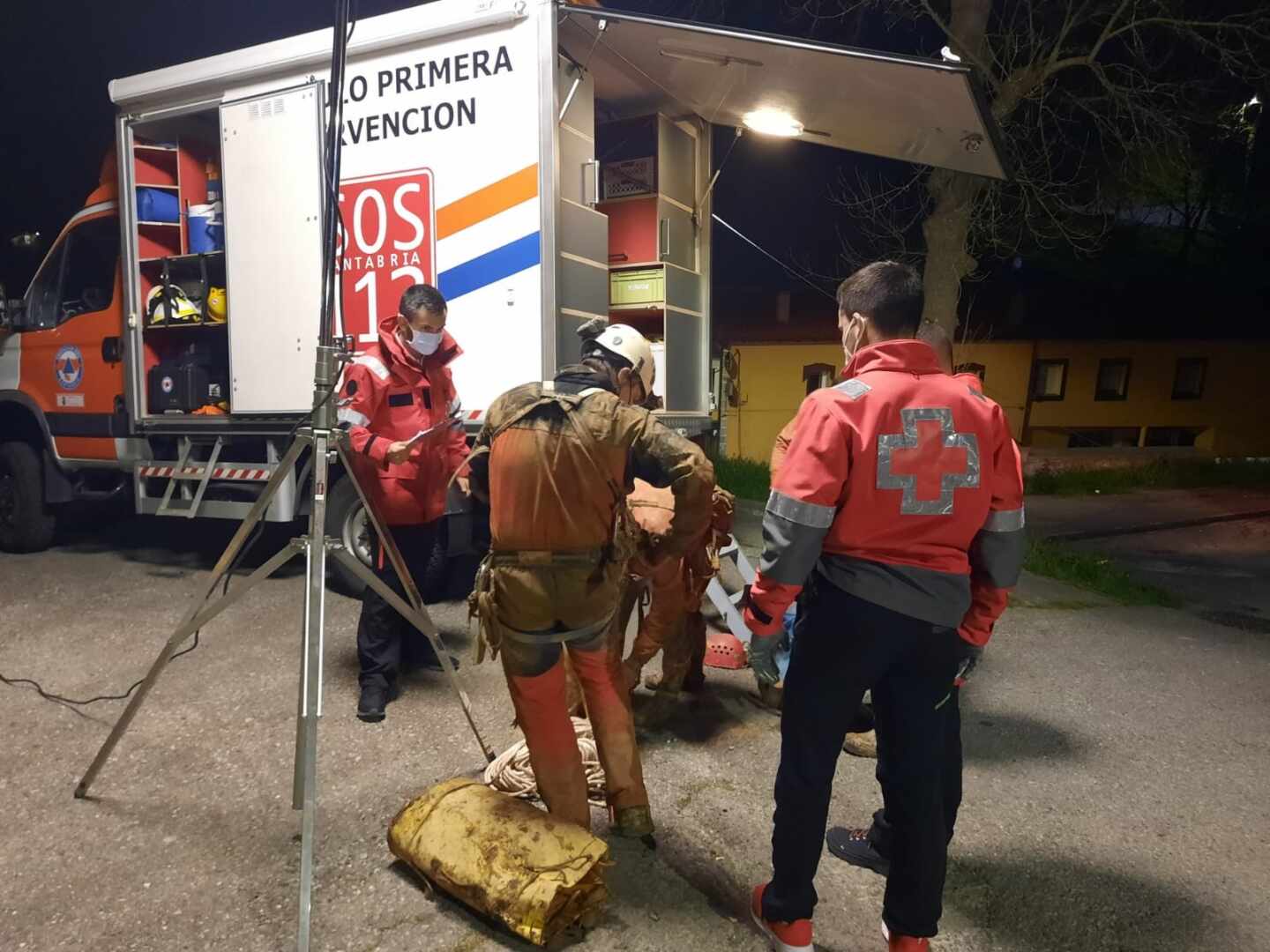 Rescate en Arredondo (Cantabria).