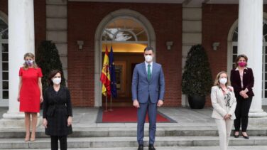 Sánchez alardea de feminismo: "Somos el único gobierno del mundo con cuatro mujeres vicepresidentas"