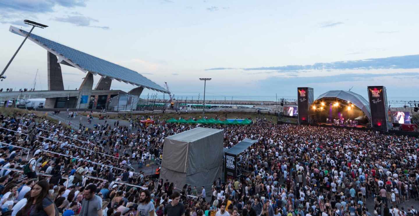 Un concierto del festival Primavera Sound