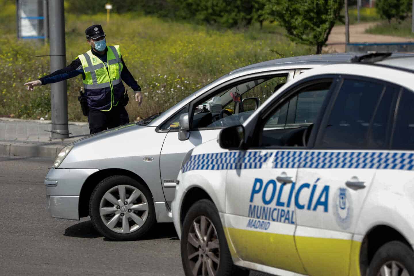 Un coche de la policía municipal de Madrid