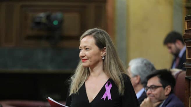 La diputada de Unidas Podemos, María Victoria Rosell