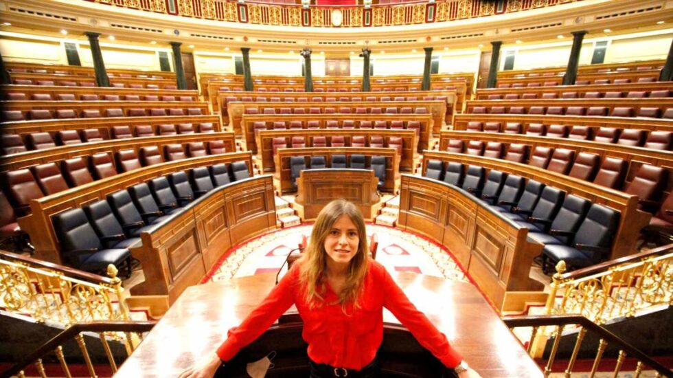 La diputada del PP por Vizcaya, Bea Fanjul, en el Congreso.