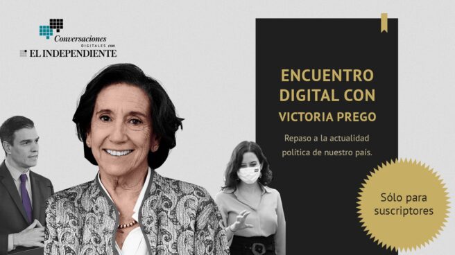 Victoria Prego, directora adjunta de El Independiente, ha mantenido un encuentro con los suscriptores del periódico