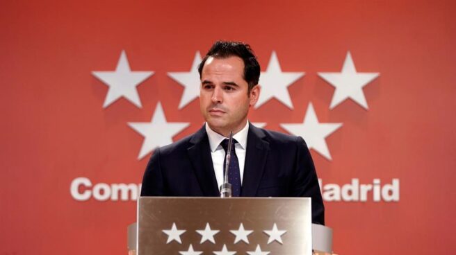 El vicepresidente de la Comunidad de Madrid, Ignacio Aguado. El vicepresidente de la Comunidad de Madrid, Ignacio Aguado.