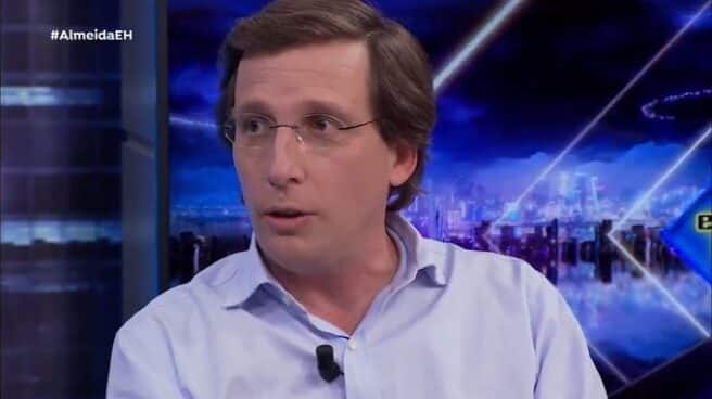 El alcalde de Madrid, José Luis Martínez Almeida, en El Hormiguero.