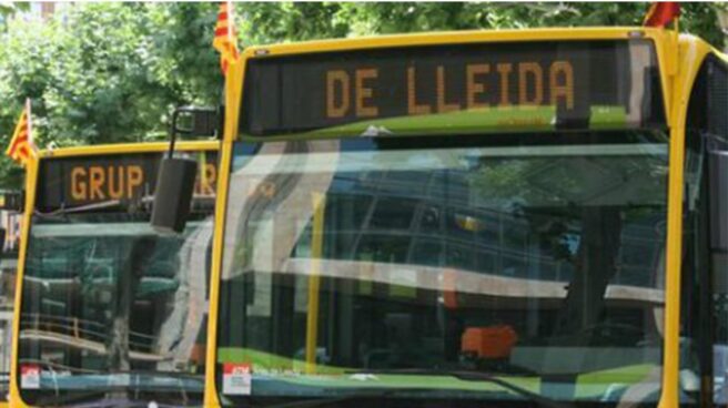 Autobuses urbanos de Lleida.