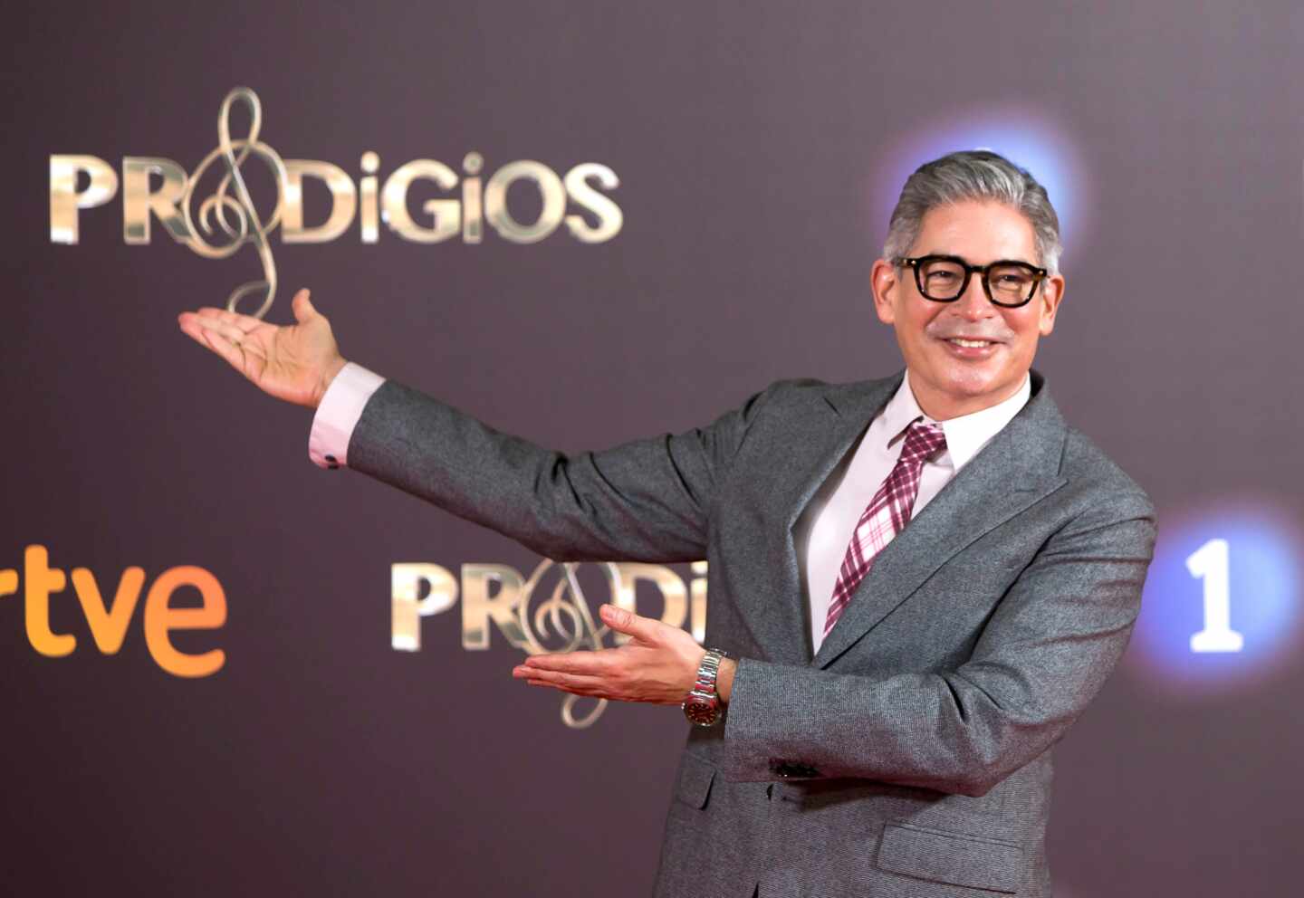 Boris Izaguirre, durante la presentación de la tercera temporada de 'Prodigios'.