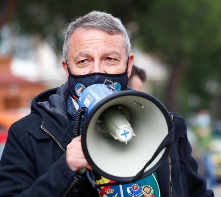 La Policía, a un paso de suspender de funciones al líder de Jupol durante 14 meses y medio
