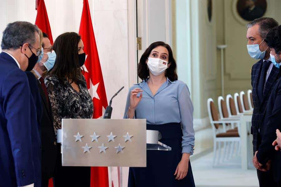 La presidenta de la Comunidad de Madrid, Isabel Díaz Ayuso.