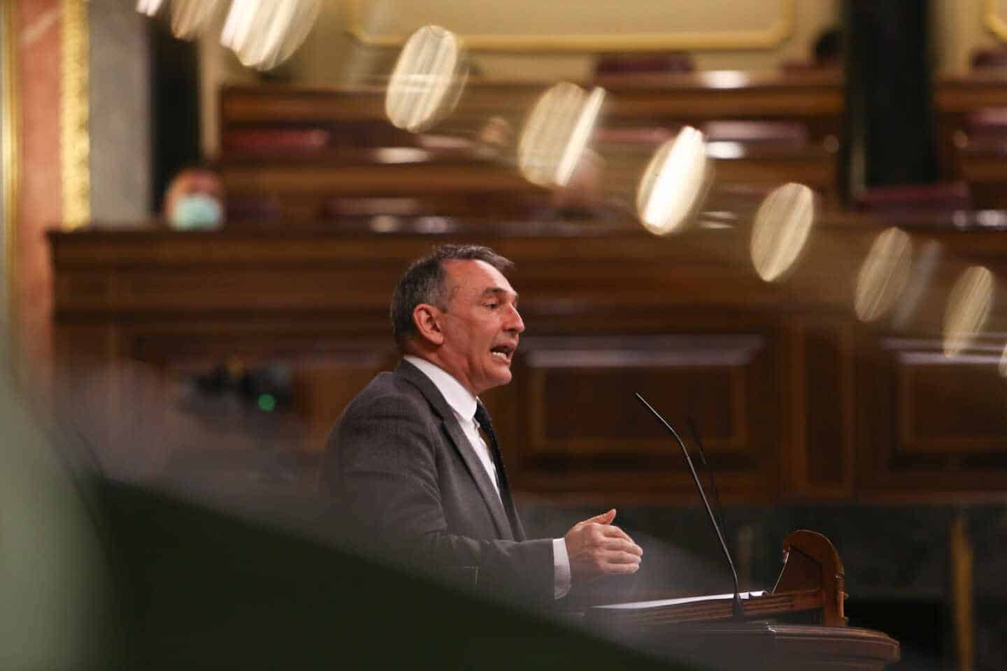 El secretario general del Partido Comunista de España, Enrique Santiago.